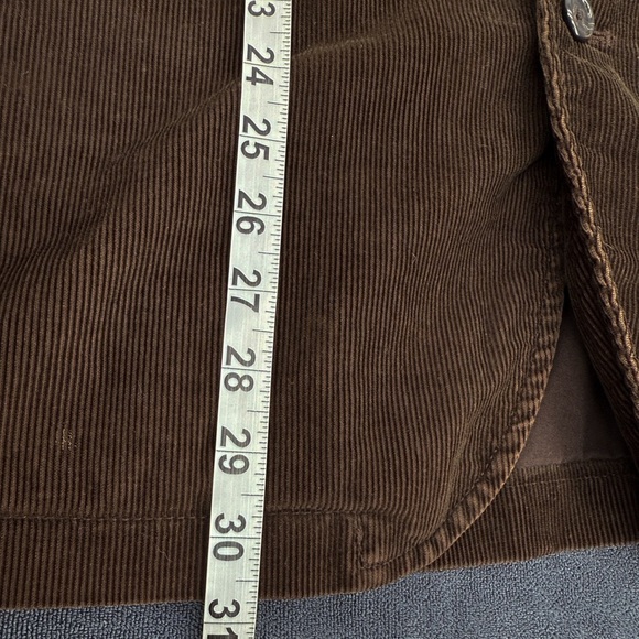 J Crew Mens Y2K Vintage Corduroy Blazer Brown L 100 Cotton Quiet Luxury Jacket - Picture 9 of 16